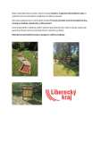 Nové zahradní prvky z dotace Libereckého kraje
